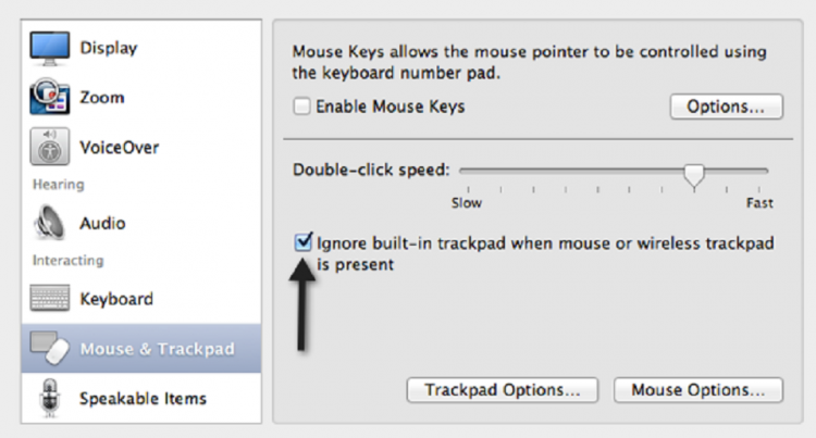 Bước 3 khóa trackpad Macbook